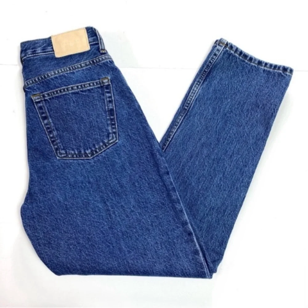 Everlane The 90's Cheeky Jean Organic Cotton High Rise Jeans Medium Washed Sz 26